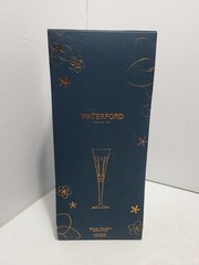 Waterford Winter Wonder Rose Toasting Flute Single Brand New in Box