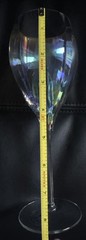 Toscany Iris Luster Crystal Wine Glass Featuring A Distinct Iridescent Finish.