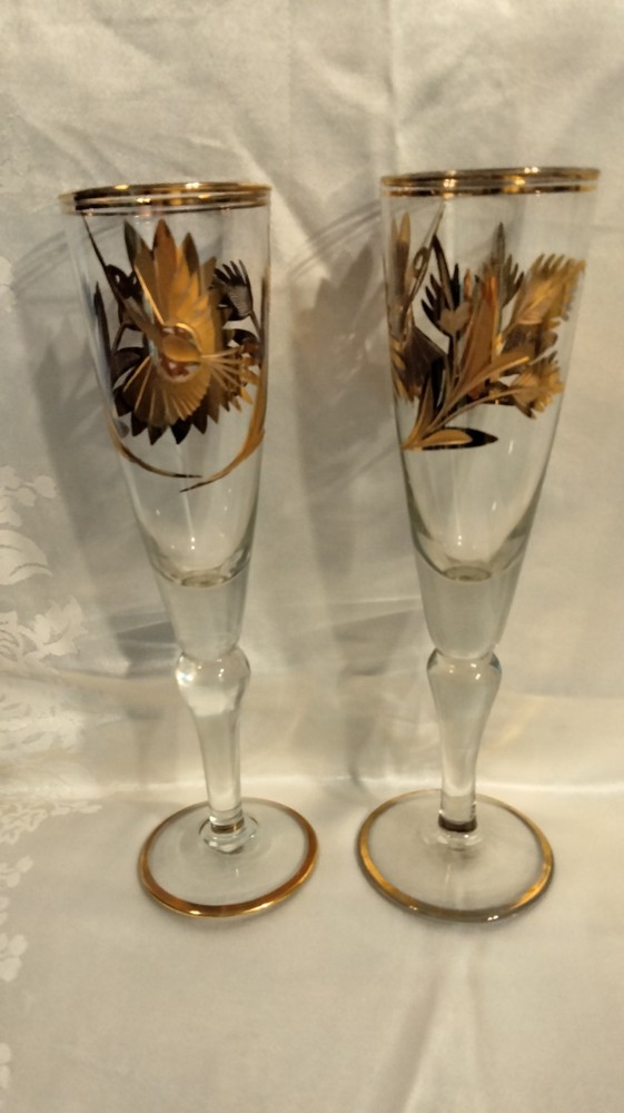 Artesania Tabuisa Champagne Flutes Made In Peru Set Of 2