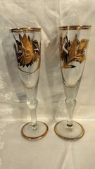 Artesania Tabuisa Champagne Flutes Made In Peru Set Of 2