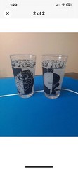 Set Of 2 Looney Tunes Collector Glasses.