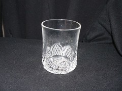 Button Arches Clear Tumbler EAPG George Duncan & Sons #39 circa 1897