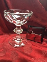 FLAWLESS Stunning BACCARAT Glass HARCOURT 1841 Crystal SHERBET CHAMPAGNE COUPE