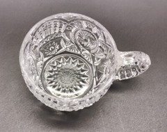 American Brilliant Punch Cup Star Pinwheel Arch Clear Glass 1 Pcs Replacement