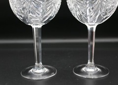 Set of 2 Waterford Millennium Happiness Toasting Goblets