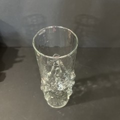 Vtg Libbey LaFemme Vase Glass Tumbler Missed Nude Woman MCM Barware 20oz