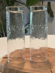 Set Of 2 Iittala Finland Tapio Wirkkala Mesi Highball Collins Glasses 11 oz