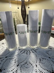 CORELLE Coordinates WINTER HOLLY Christmas Tumbler/Glasses–Set Of 4