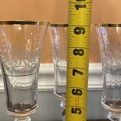 Mikasa Antique Lace Fluted Champagne Goblets Set Of 3 Middle Floral