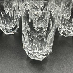 Vintage Bavarian Bleikristall Crystal Juice Glasses Set of 10 Germany Beautiful!