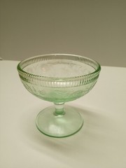 Strawberry depression pattern, Vintage Sherbet, (1)