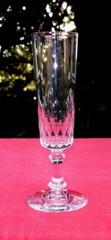 Baccarat Richelieu Champigny Tall Fluted Glass Flute A Champagne Cristal Taille