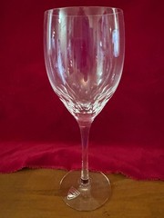 Set of Four (4) Orrefors Crystal Prelude 7 1/4 Inch Wine Glasses.