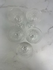 Vintage Josair ‘Patrician Caterina’ Sherry Glasses 5 5/8» Set of 5 Germany