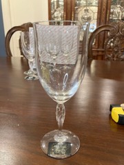 Palm Leaf by Noritake – Six Vintage Iced Tea / Water Glasses