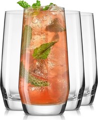 Gwen 18.5 oz Highball Glasses – Unique Crystal Drinkware for Cocktails & More