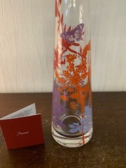 LZC Screen Printed Vase In Baccarat Crystal Model 3