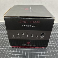 Cristal D’Arques Longchamp 12oz 5.25” Crystal Glass, Set of 4