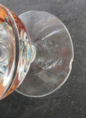 Vintage 1950s MCM LIBBEY International World Cities Footed Cocktail Glasses x 8