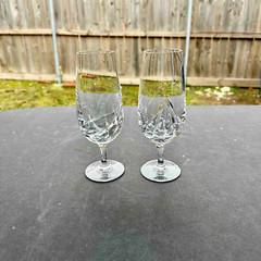 2 Marc Aurel Pilsner Beer Glasses, Gina Pattern / Marc Aurel Gina Pilsner Glas