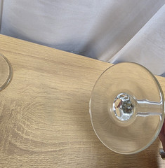 «50» Champagne Flutes Set of 2 Gold Filigree Toast Anniversary Birthday