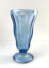 Set of 3 Anchor Hocking Parfait Glasses in Blue and Green 6-9/16″ tall 12 fl oz