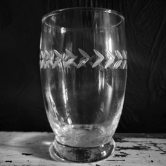 Vtg Anchor Hocking Laurel Etched Tumbler Glasses 4.625″ 12 fl Oz Clear Glassware