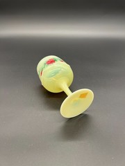 Antique Heisey Beaded Swag Custard Glass