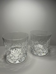 WATERFORD ~ Cut Crystal 8 oz. OLD FASHIONED/WHISKY GLASS (Lismore) ~ Ireland