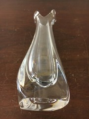 Daum Nancy Crystal Soliflore Vase Height: 17Cm