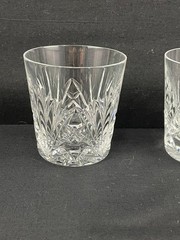 Gorham Cherrywood 3.5″ Old Fashioned Crystal Glasses Set Of 2