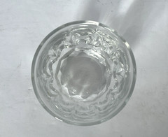Arcoroc France On The Rocks Glass Whiskey Scotch Lowball Barware Vintage