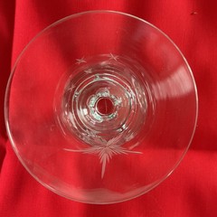 Vtg Swedish Northstar Juice/cordial Glasses 10, Cut Stars, 4 Oz, Lovely