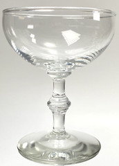 Vintage 1956-2009 Georgian by Libbey Glass Co Set of Four Champagne Glasses