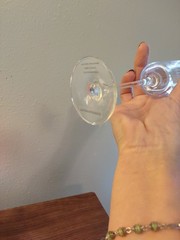 Brand New Champagne Flutes by Anthropology set of 3 flutes
