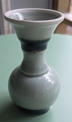 Vintage Studio Art Pottery Handmade Stoneware Wine Goblet – Chalice – 6″