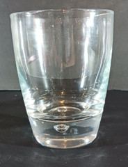 Bormioli Rocco LUNA BEVERAGE JUICE GLASS 11.5 Oz. 4″ Tall Bubble in Bottom