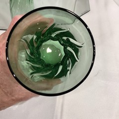 Anchor Hocking Central Park Ivy Green 6” Iced Tea Drinking Glass – Set of 2