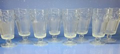 Bartlett Collins St. Genevieve Set of (8) 12 oz. Iced Tea Glasses