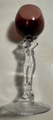 Cambridge Nude Stem Roemer Amethyst 5 oz. Rare Pattern / Shape