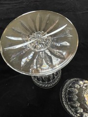 2 Royal Brierley Stratford Pattern Wine Glasses 5.5” – Excellent – Lovely Pair!