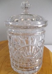 Shannon Crystal Biscuit Jar Freedom Irish Designed Original Tag And Box 24% L C