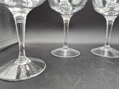 4-Vintage Crystal Noritake «Troy» Stemware Champagne Tall Sherbet 5 3/8” RARE EC