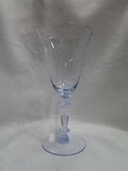 Cambridge 3130 Moonlight Blue, Optic: Water or Wine Goblet, 7 1/4″, As Is