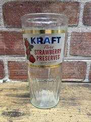 Vintage Kraft Swanky Swig Hostess Design Large Tumbler Minty with Label c.1960