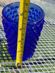 Vintage Fenton Hobnail Cobalt Blue Tumbler 4″