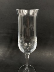 Towle «Silhouette» Set of 2 Full Lead Crystal Fluted Champagne Glasses