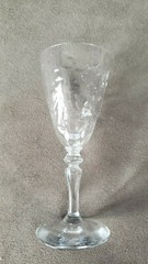 Vintage 1940´s Fostoria Glass co. Sherry Liquor Shot Glass. 4.20″
