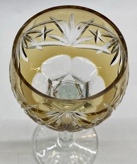 Set 5 Nachtmann Cut To Clear Green Blue Red Amethyst Amber Purple Cordials Shots
