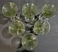 ANTIQUE Theresienthal Set of 6 Hand Enameled Roemer / Hock Wine Glasses – GLOWS